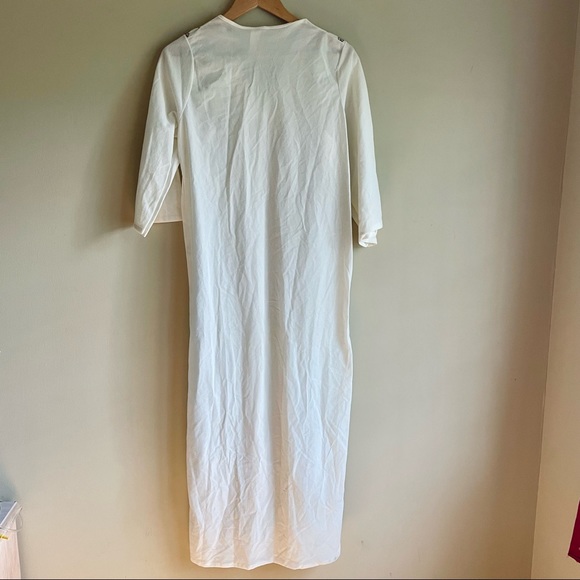 Vintage 1960s 1970s Nani Flower Boho Fleece Kaftan / Dressing Gown / Muumuu - Picture 12 of 15